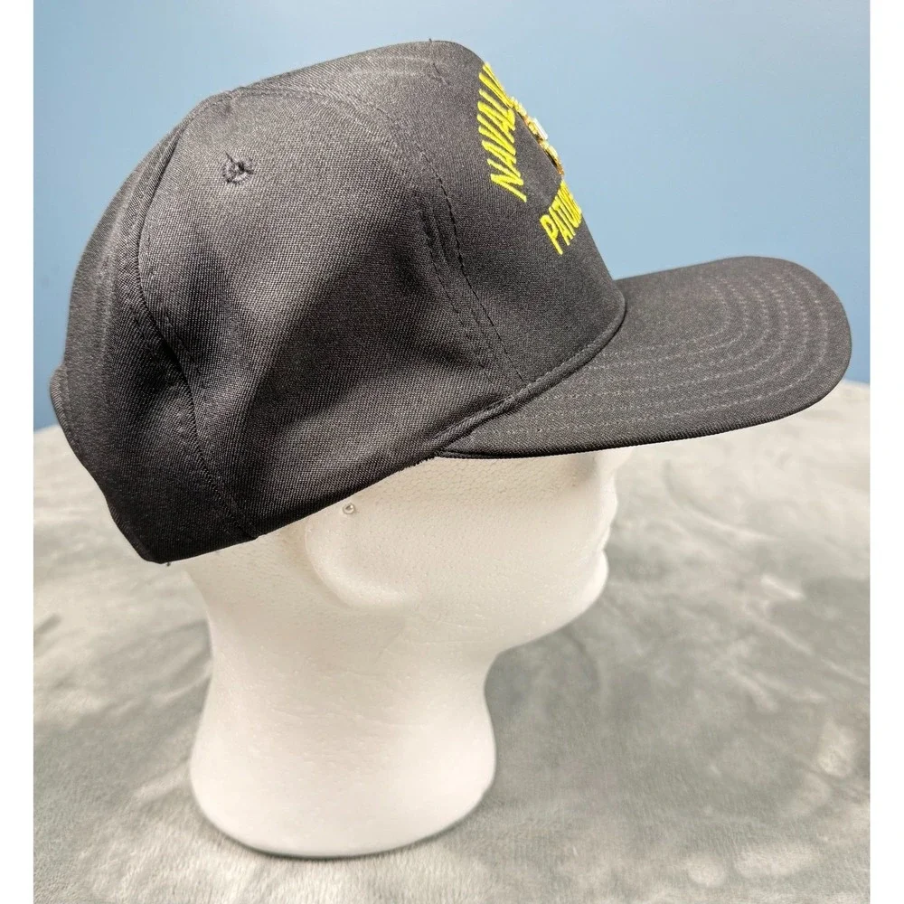 Naval Air Station Patuxent River L  MD Hat Snapback Black USN Anchor Pin